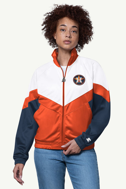 Starter Hot Sale | WOMENS HOUSTON ASTROS TEAMWORK TRACK JACKET