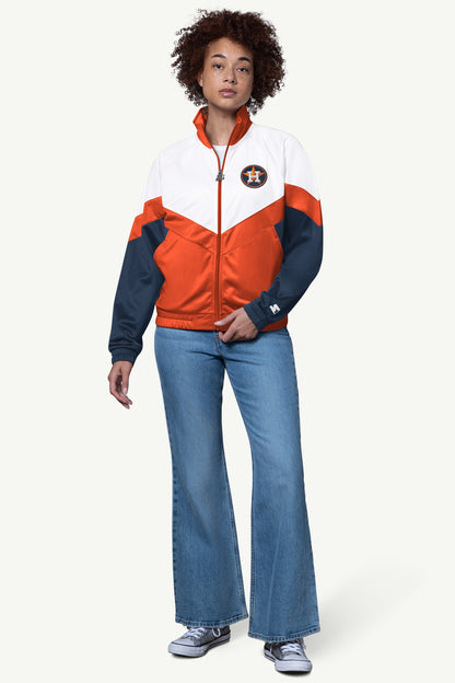 Starter Hot Sale | WOMENS HOUSTON ASTROS TEAMWORK TRACK JACKET