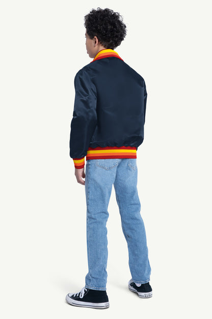 Starter Customer Favorite | YOUTH HOUSTON ASTROS CAPTAIN JR. VARSITY JACKET