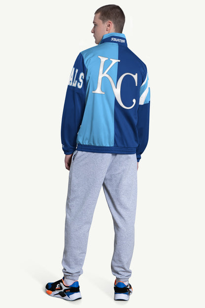 Starter Value | MENS KANSAS CITY ROYALS HERITAGE TRACK JACKET