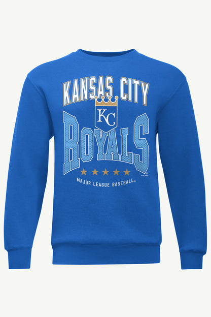 Starter Discount | MENS KANSAS CITY ROYALS CENTER SQUEEZE SWEATSHIRT