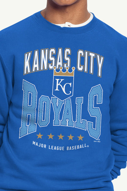 Starter Discount | MENS KANSAS CITY ROYALS CENTER SQUEEZE SWEATSHIRT