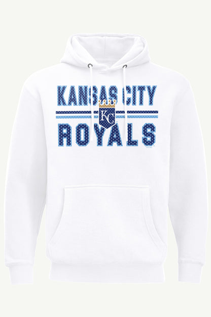 Starter Discount | MENS KANSAS CITY ROYALS MESH LOOK HOODIE