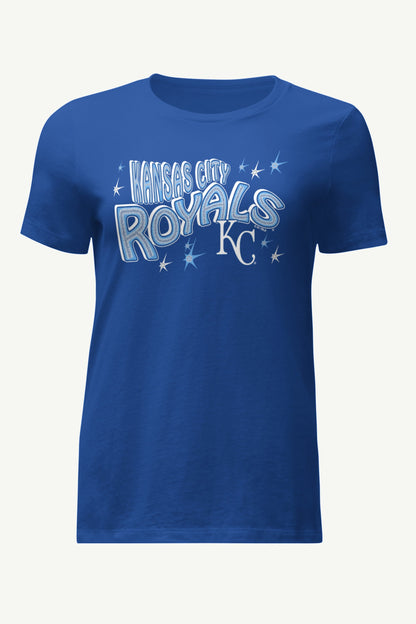 Starter Recommended | WOMENS KANSAS CITY ROYALS FIREWORKS T SHIRT