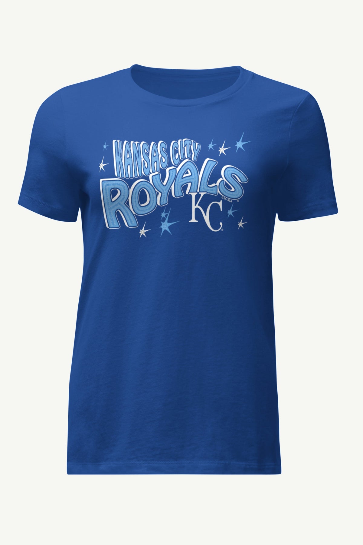 Starter Recommended | WOMENS KANSAS CITY ROYALS FIREWORKS T SHIRT