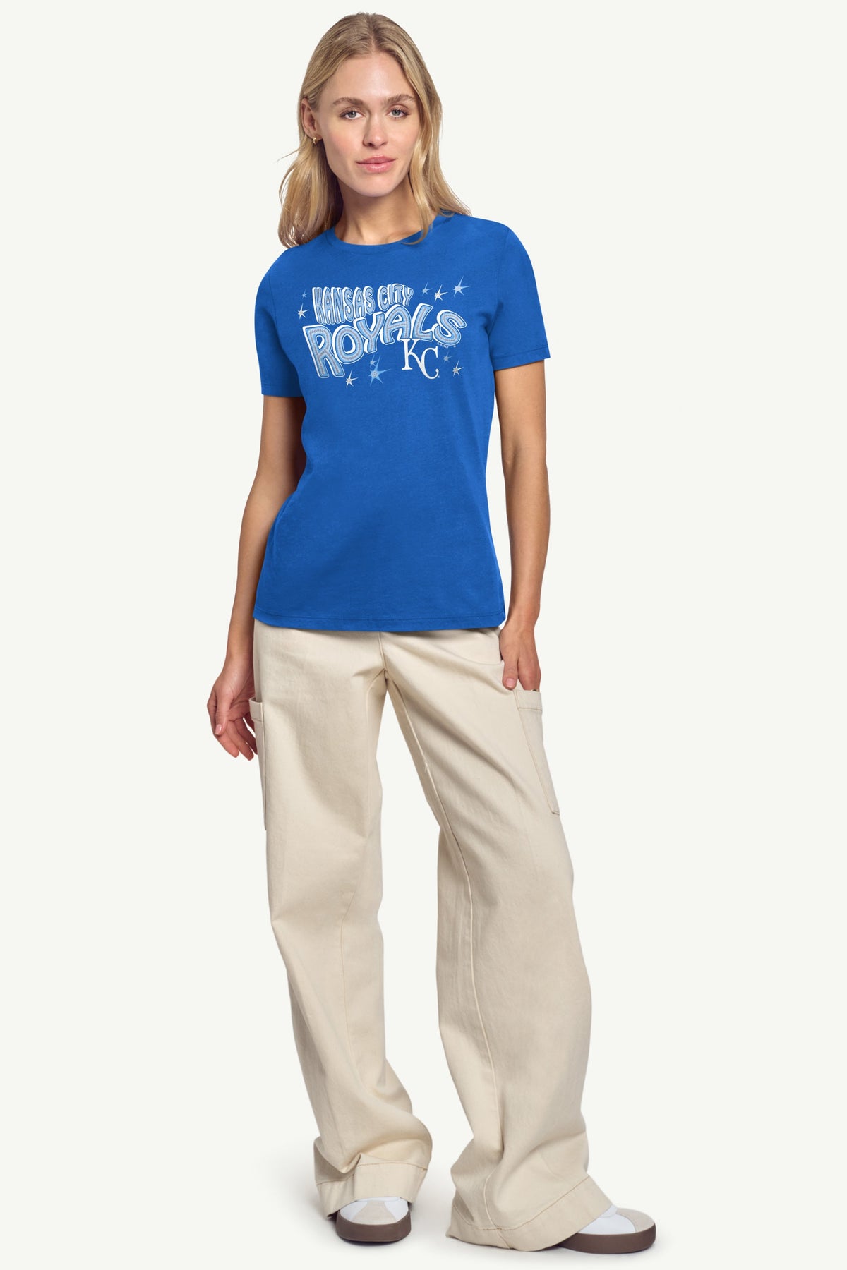 Starter Recommended | WOMENS KANSAS CITY ROYALS FIREWORKS T SHIRT