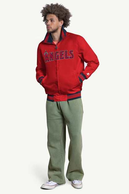 Starter Trusted | MENS LOS ANGELES ANGELS CAPTAIN VARSITY JACKET