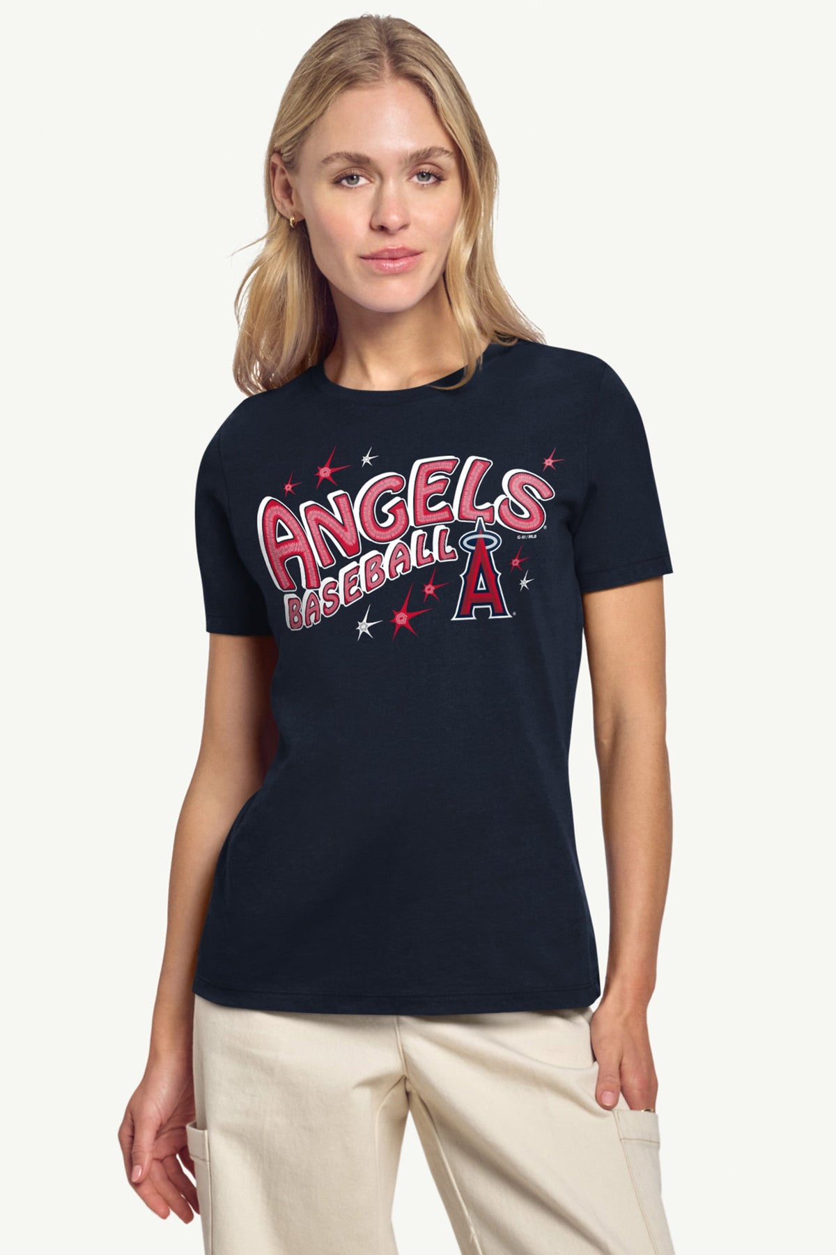 Starter Quality | WOMENS LOS ANGELES ANGELS FIREWORKS T SHIRT