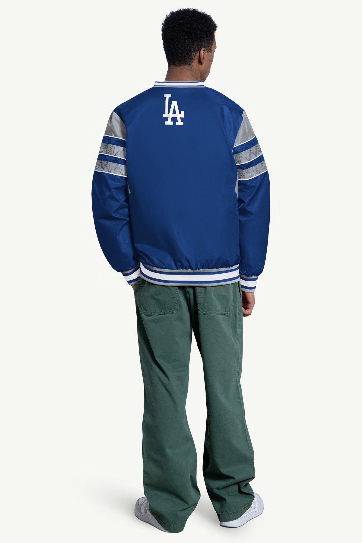 Starter Classic | MENS LOS ANGELES DODGERS ENFORCER V-NECK PULLOVER JACKET
