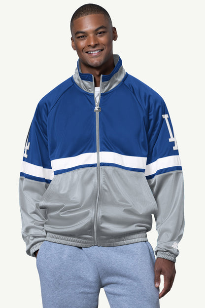 Starter Signature | MENS LOS ANGELES DODGERS VETERAN TRACK JACKET