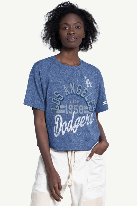 Starter Exclusive | WOMENS LOS ANGELES DODGERS KNIT TEE