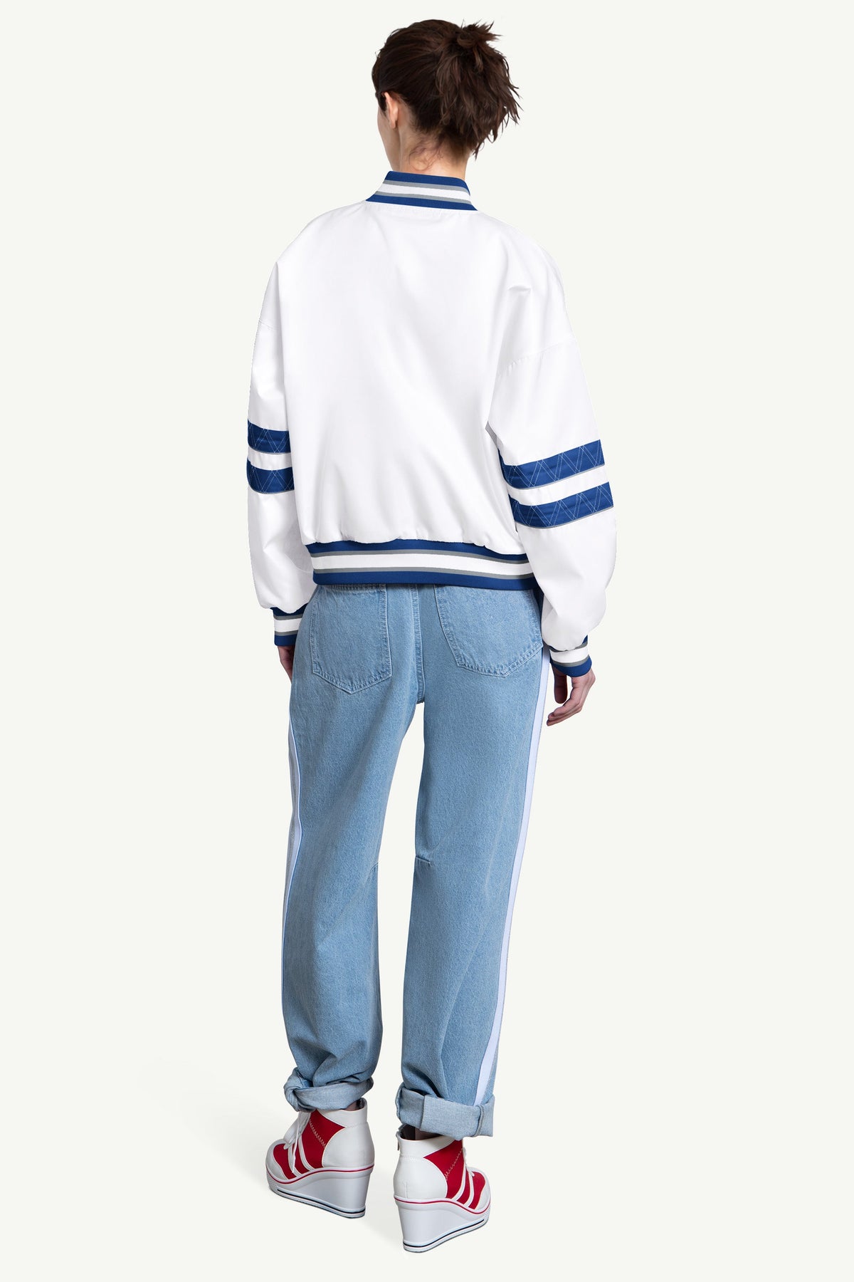 Starter New | WOMENS LOS ANGELES DODGERS INTERCEPTION VARSITY JACKET