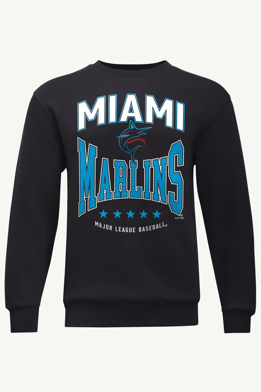 Starter Quality | MENS MIAMI MARLINS CENTER SQUEEZE SWEATSHIRT