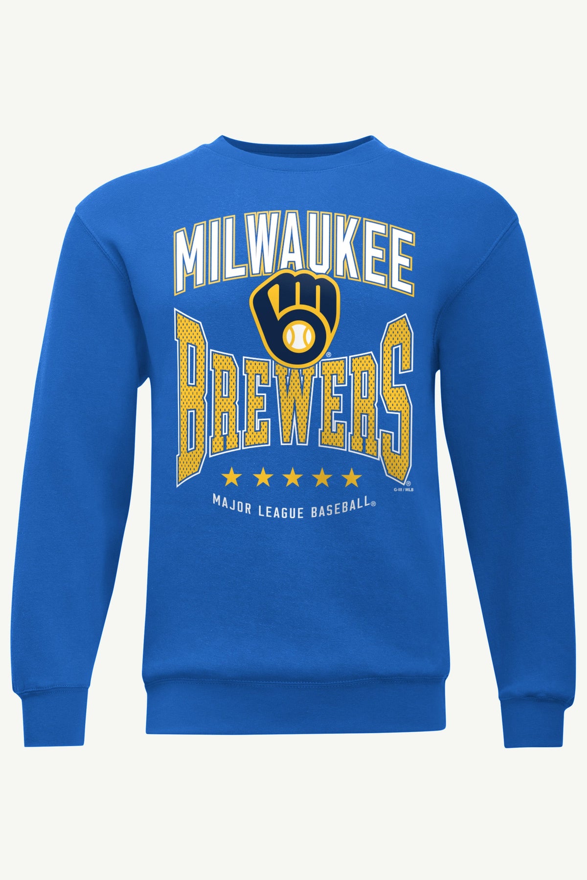 Starter Latest | MENS MILWAUKEE BREWERS CENTER SQUEEZE SWEATSHIRT
