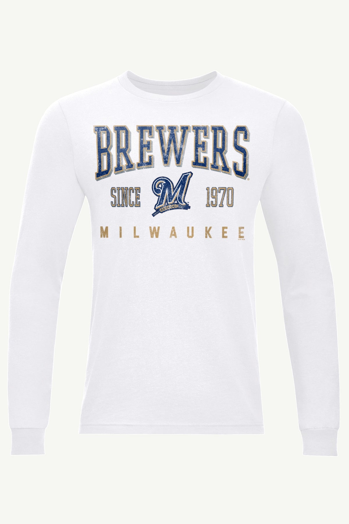 Starter Everyday | MENS MILWAUKEE BREWERS RETRO LONG SLEEVE T SHIRT