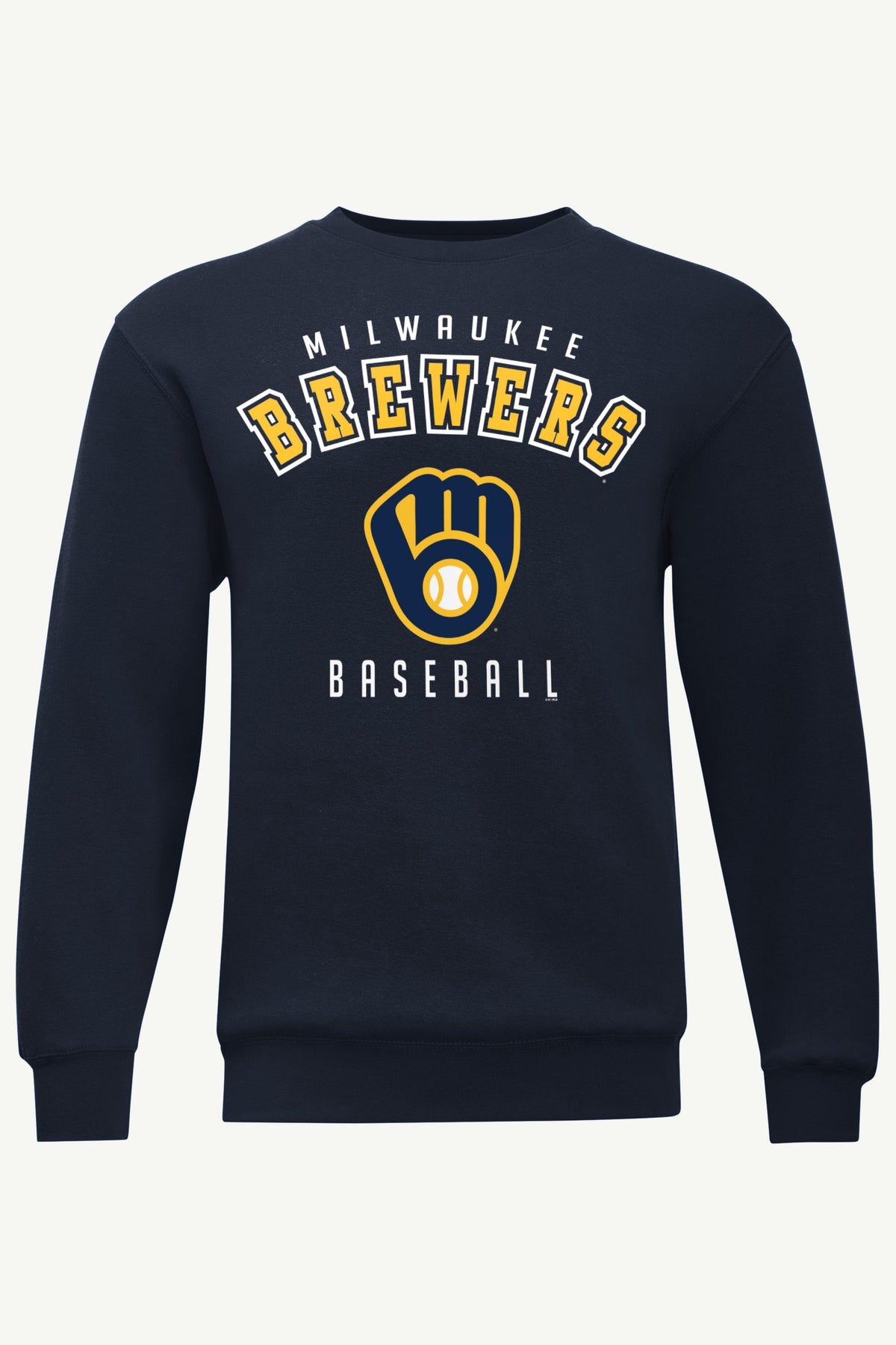 Starter Great Value | MENS MILWAUKEE BREWERS GRAPHIC SWEATSHIRT