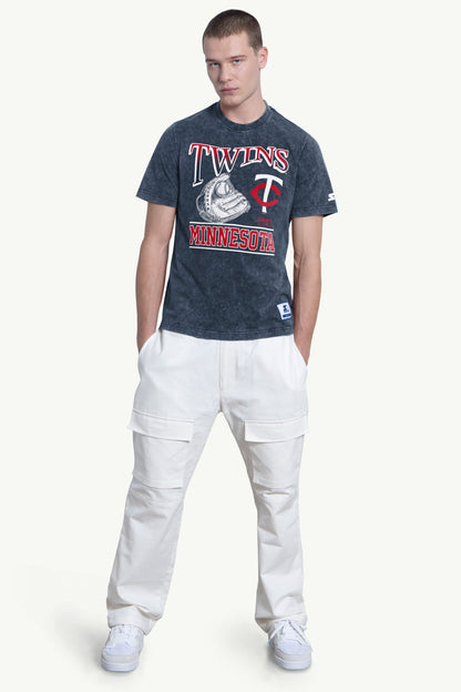 Starter Featured | MENS MINNESOTA TWINS SPIKE SHORT SLEEVE T SHIRT