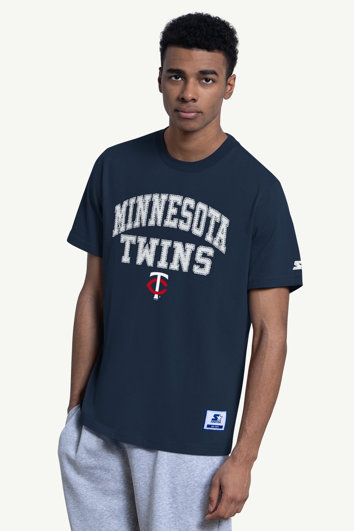 Starter Signature | MENS MINNESOTA TWINS CORNERBACK SHORT SLEEVE T SHIRT