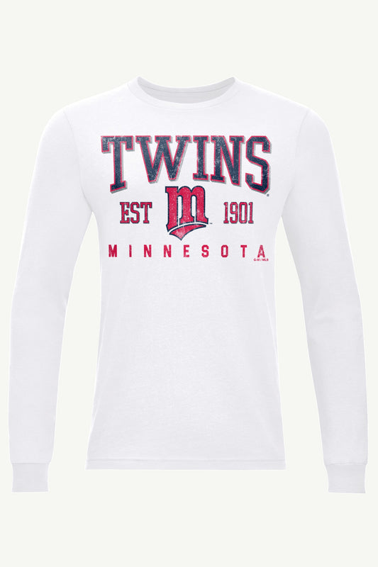 Starter Best Price | MENS MINNESOTA TWINS RETRO LONG SLEEVE T SHIRT