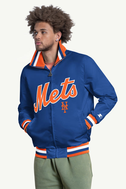 Starter Signature | MENS NEW YORK METS CAPTAIN VARSITY JACKET