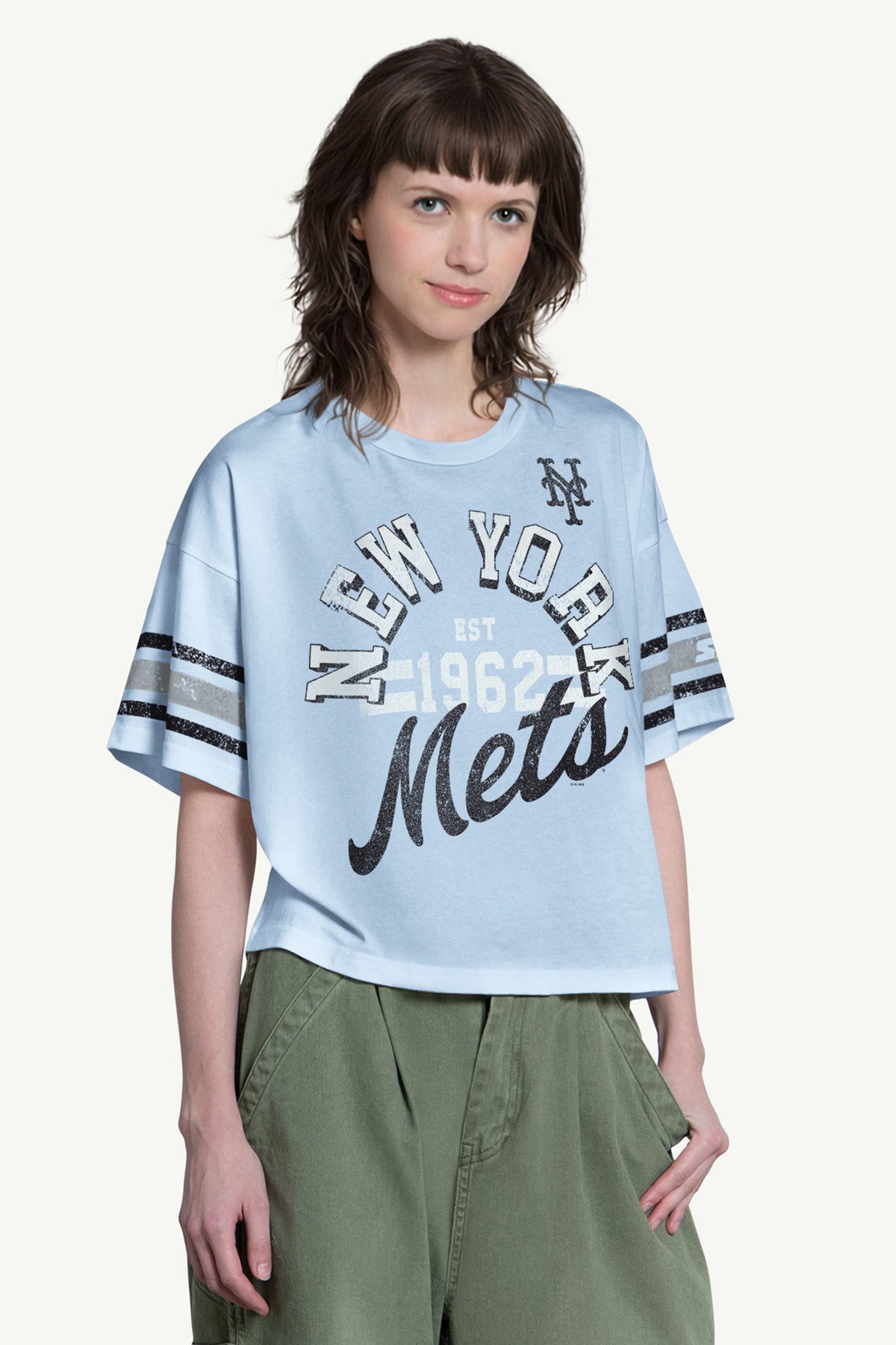 Starter Great Value | WOMENS NEW YORK METS OFFENSE  SHORT SLEEVE T SHIRT