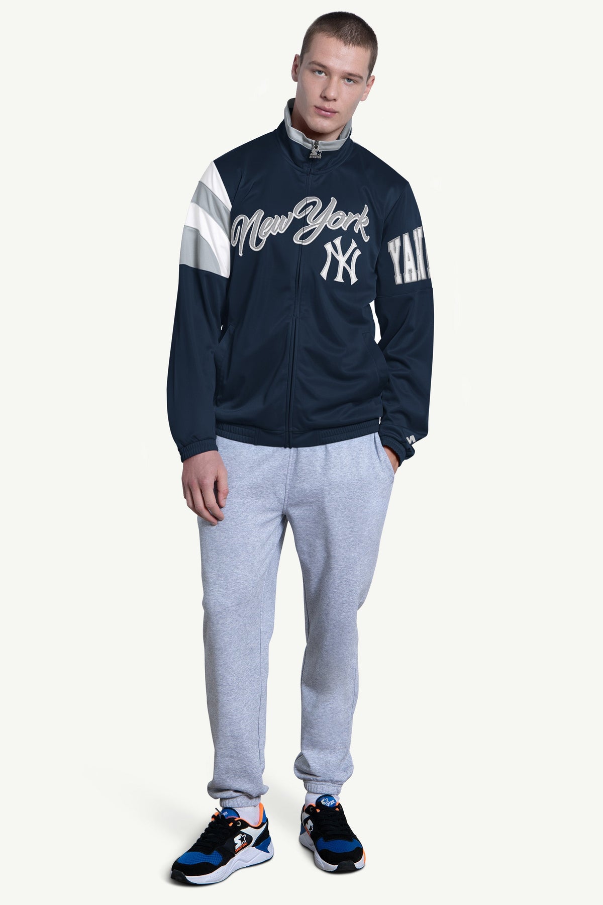 Starter Best Seller | MENS NEW YORK YANKEES HERITAGE TRACK JACKET