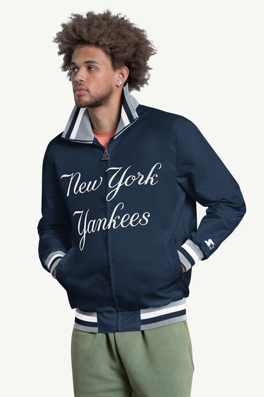 Starter Best Price | MENS NEW YORK YANKEES CAPTAIN VARSITY JACKET