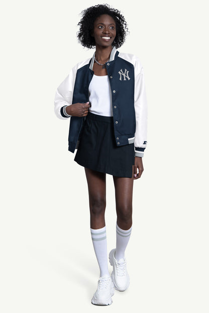 Starter Latest | WOMENS NEW YORK YANKEES BLITZ VARSITY JACKET