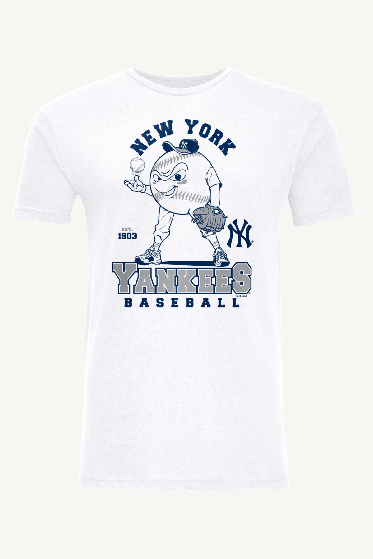 Starter Top Pick | MENS NEW YORK YANKEES BASEBALL CHARACTER SHORT SLEEVE T SHIRT