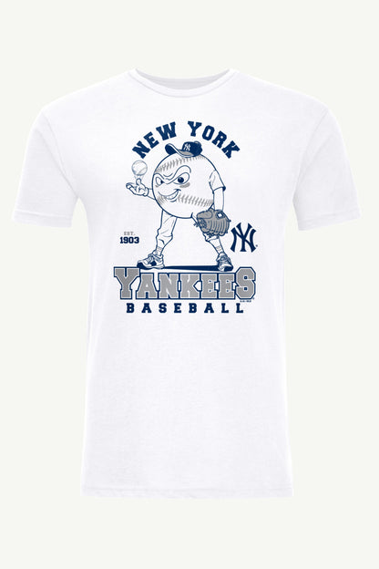 Starter Top Pick | MENS NEW YORK YANKEES BASEBALL CHARACTER SHORT SLEEVE T SHIRT