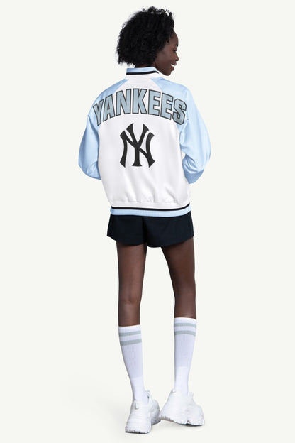 Starter Deals | WOMENS NEW YORK YANKEES BLITZ VARSITY JACKET