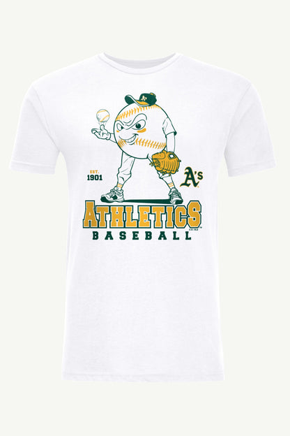 Starter Trusted | MENS ATHLETICS BASEBALL CHARACTER SHORT SLEEVE T SHIRT