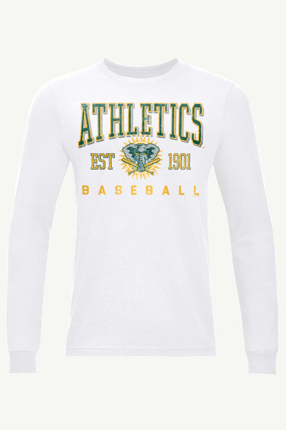 Starter Premium | MENS ATHLETICS RETRO LONG SLEEVE T SHIRT