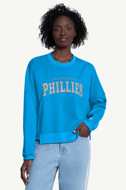 Starter Classic | WOMENS PHILADELPHIA PHILLIES CREW NECK SWEATSHIRT