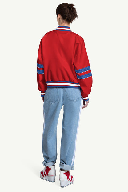 Starter Everyday | WOMENS PHILADELPHIA PHILLIES INTERCEPTION VARSITY JACKET