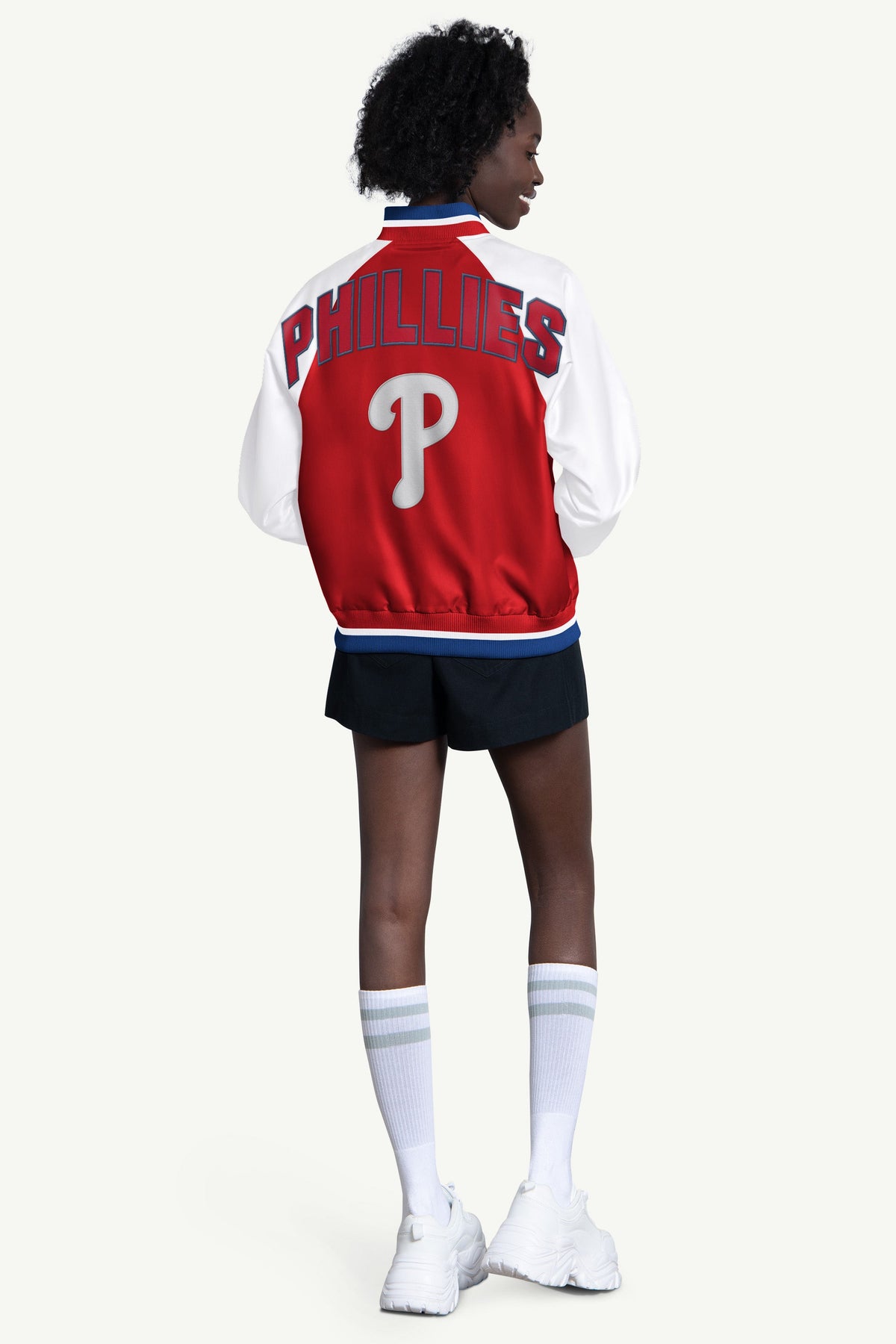 Starter Everyday | WOMENS PHILADELPHIA PHILLIES BLITZ VARSITY JACKET