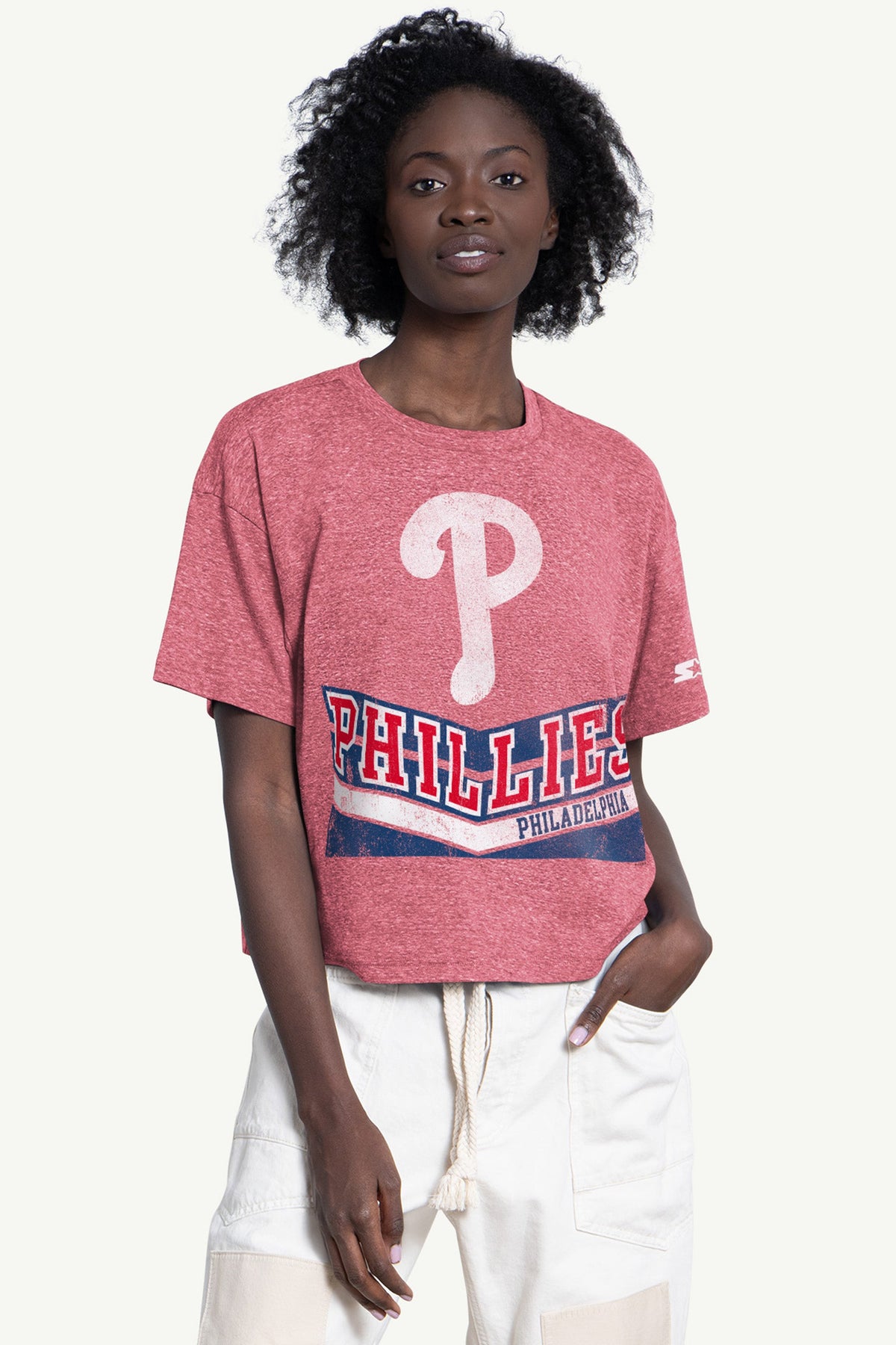 Starter Customer Favorite | WOMENS PHILADELPHIA PHILLIES JUMP SHOT TEE