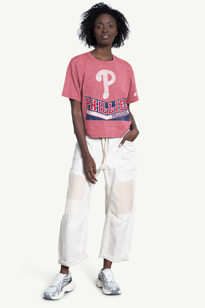 Starter Customer Favorite | WOMENS PHILADELPHIA PHILLIES JUMP SHOT TEE