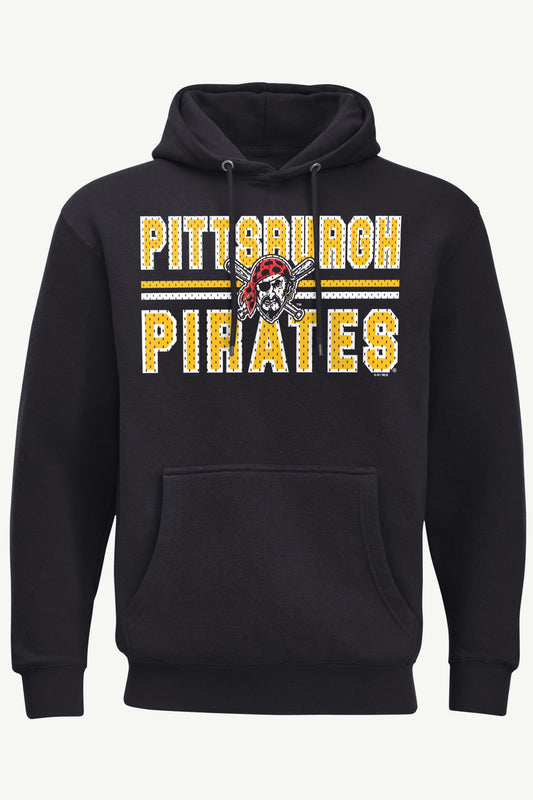 Starter Essential | MENS PITTSBURGH PIRATES MESH LOOK HOODIE