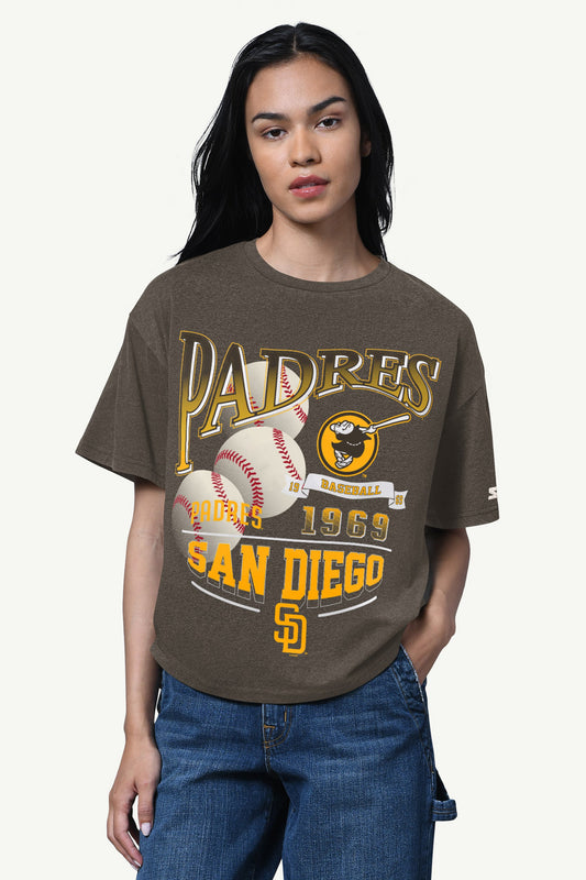 Starter Premium | WOMENS SAN DIEGO PADRES HALL OF FAME T SHIRT