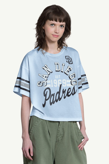Starter Sale | WOMENS SAN DIEGO PADRES OFFENSE SHORT SLEEVE T SHIRT