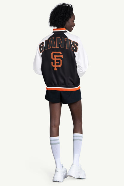 Starter Latest | WOMENS SAN FRANCISCO GIANTS BLITZ VARSITY JACKET