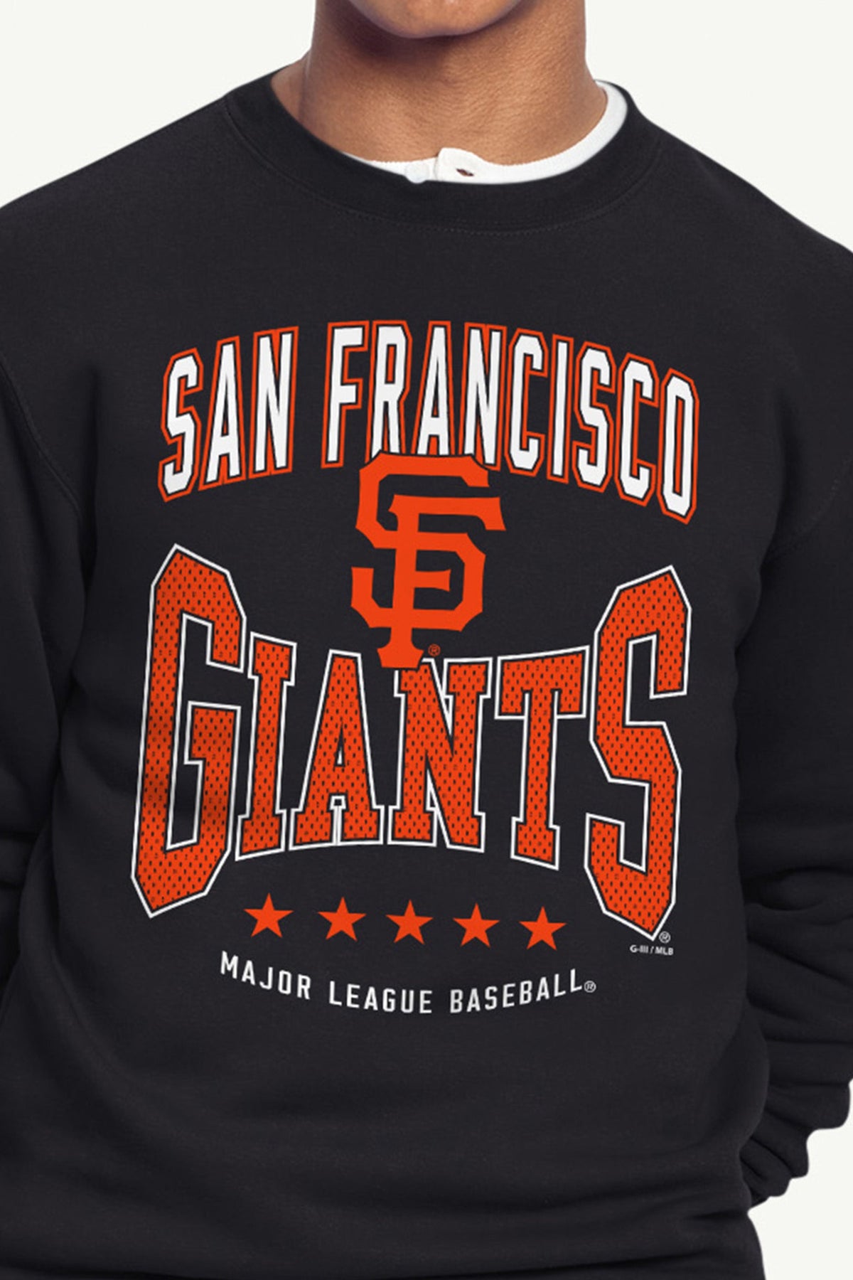 Starter Trusted | MENS SAN FRANCISCO GIANTS CENTER SQUEEZE SWEATSHIRT
