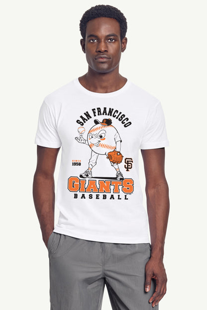 Starter Classic | MENS SAN FRANCISCO GIANTS BASEBALL CHARACTER SHORT SLEEVE T SHIRT