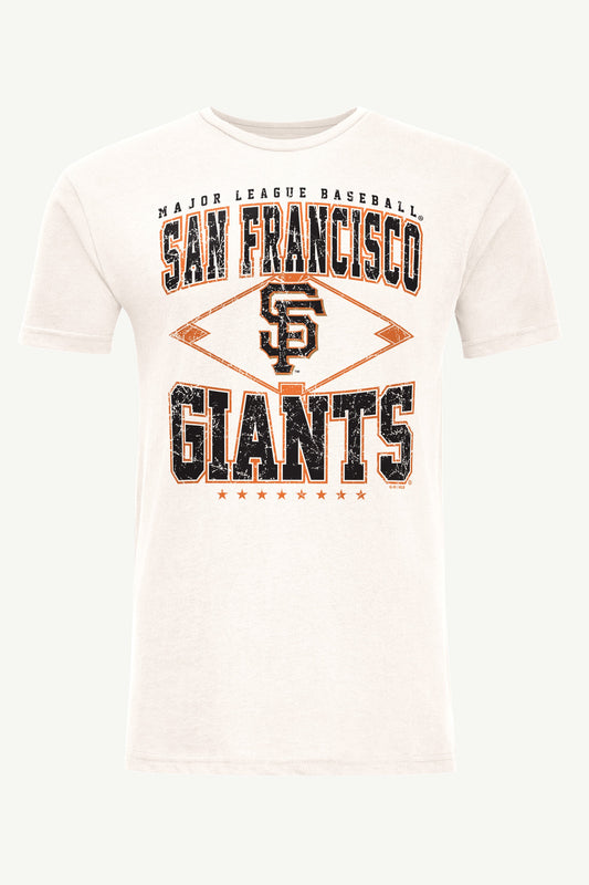 Starter Value | MENS SAN FRANCISCO GIANTS DISTRESSED COOPERSTOWN DIAMOND SHORT SLEEVE T SHIRT