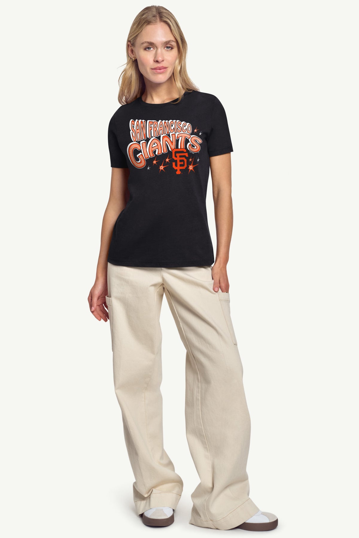 Starter Sale | WOMENS SAN FRANCISCO GIANTS FIREWORKS T SHIRT