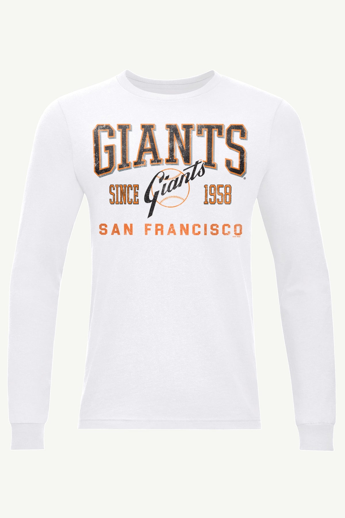 Starter Best Price | MENS SAN FRANCISCO GIANTS RETRO LONG SLEEVE T SHIRT