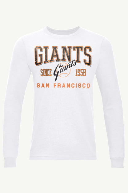 Starter Best Price | MENS SAN FRANCISCO GIANTS RETRO LONG SLEEVE T SHIRT
