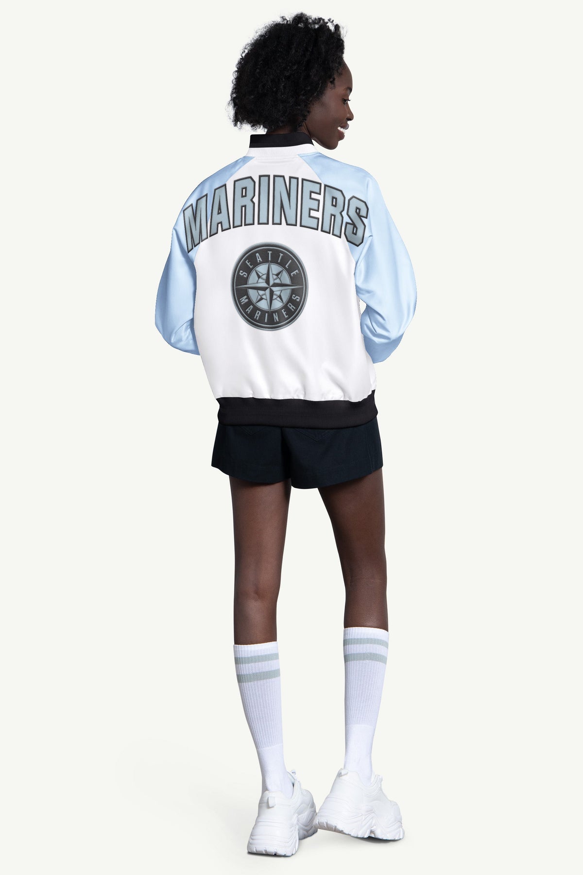 Starter Trusted | WOMENS SEATTLE MARINERS BLITZ VARSITY JACKET