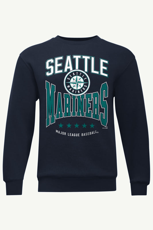 Starter Featured | MENS SEATTLE MARINERS CENTER SQUEEZE SWEATSHIRT